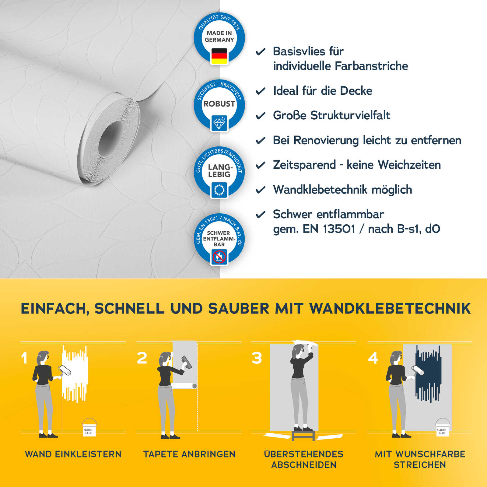 A.S. Création Tapete Meistervlies Create