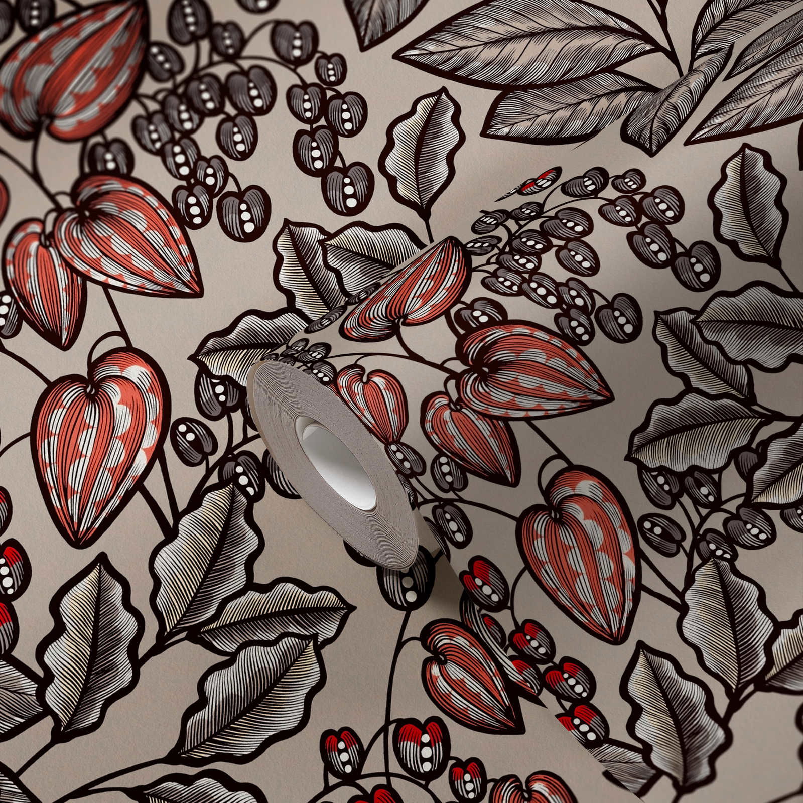 Architects Paper Wallpaper Floral Impression