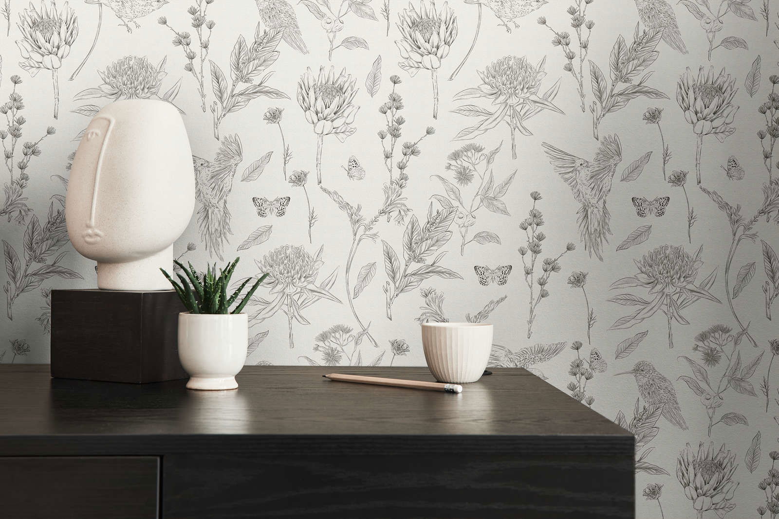 livingwalls Обои Drawn into Nature