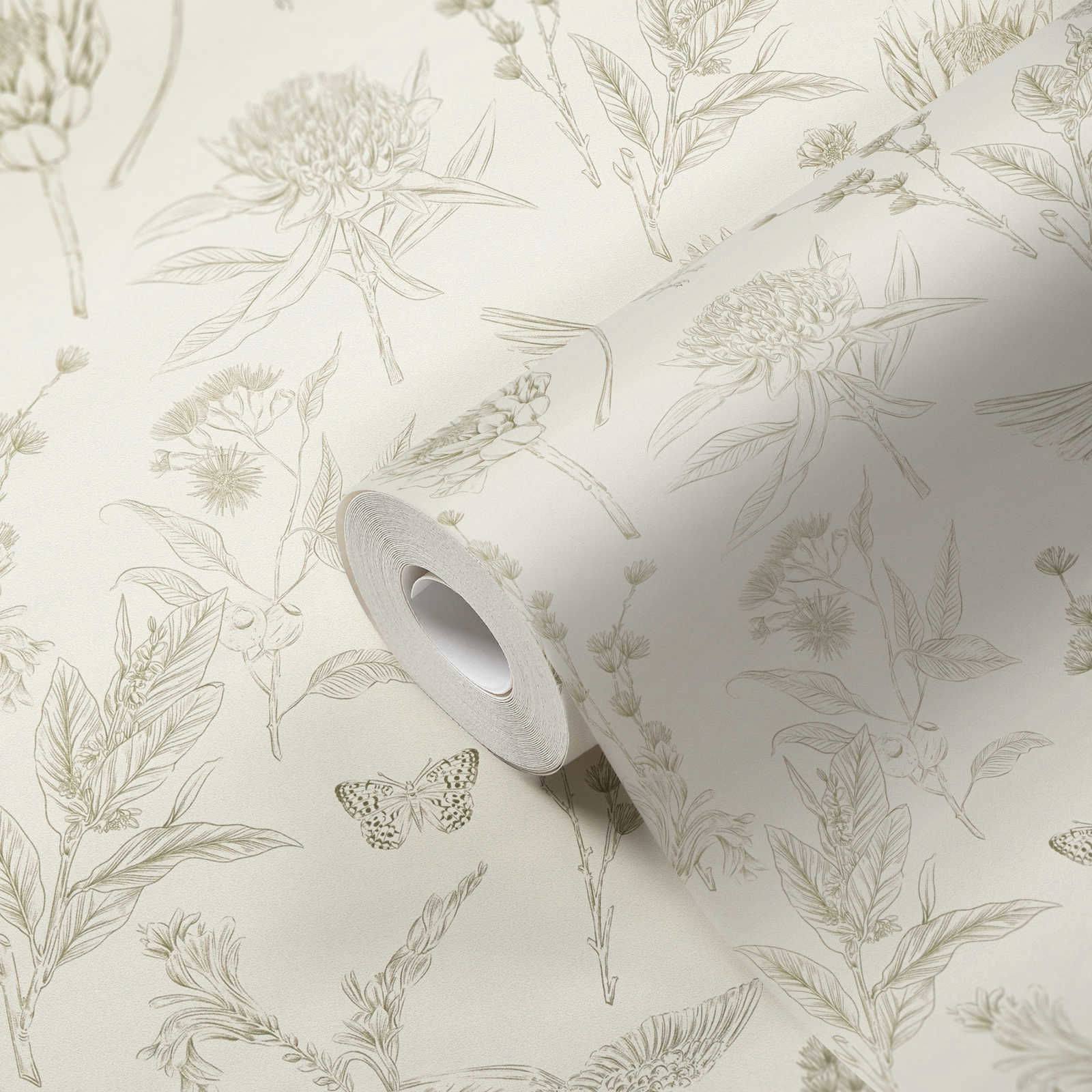 livingwalls Обои Drawn into Nature