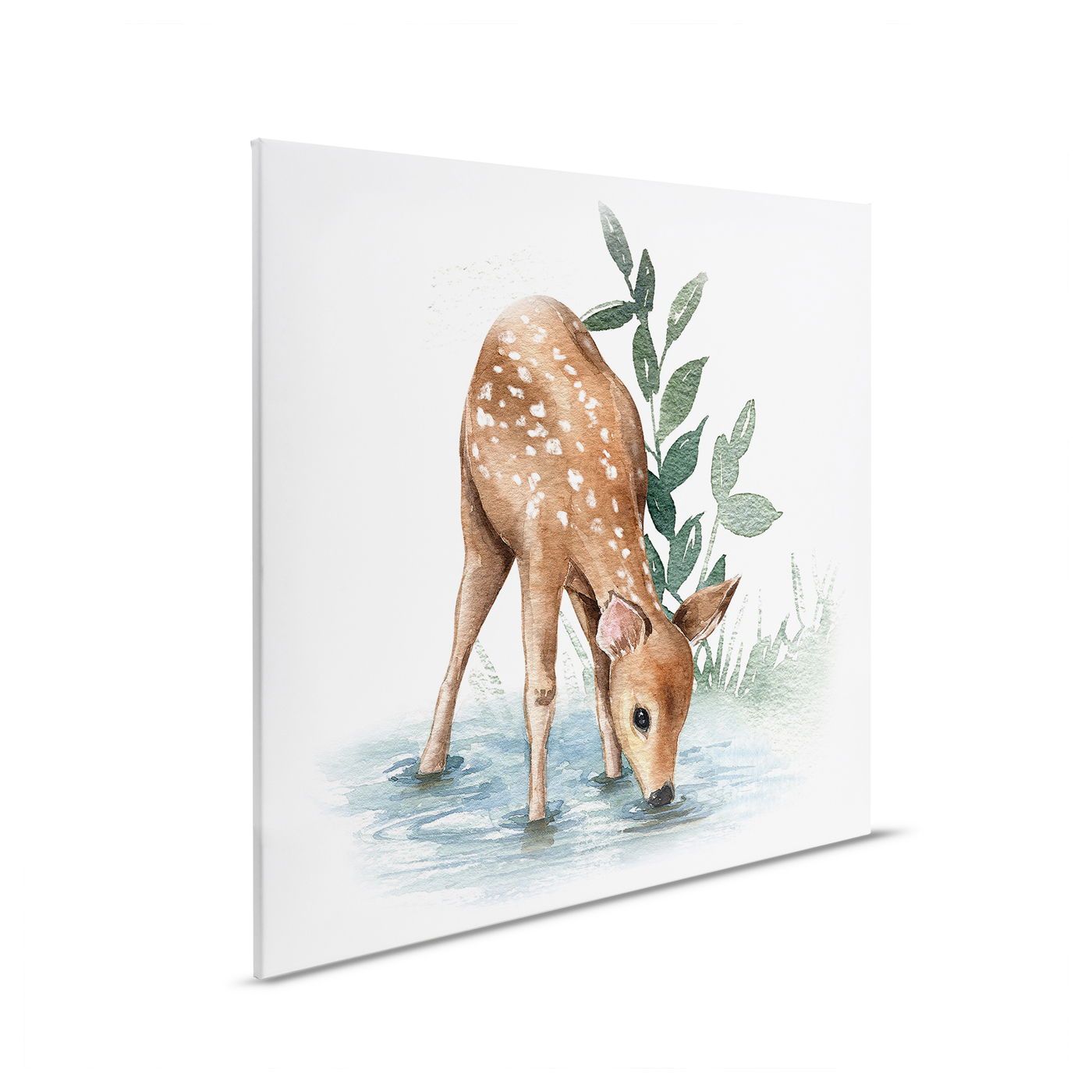 A.S. Création tableau sur toile Lilly & Luis