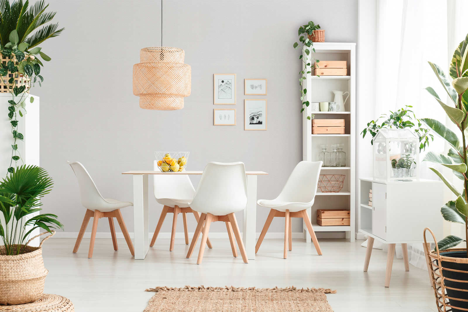 A.S. Création Tapete Designed in White