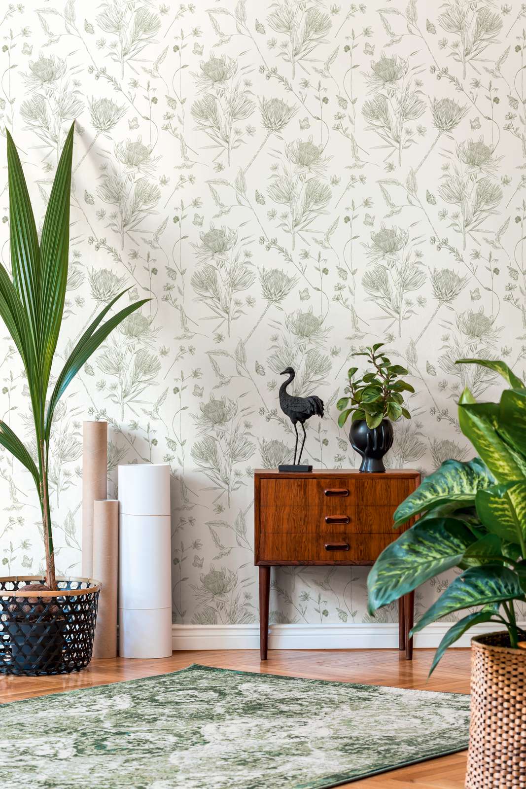 livingwalls Обои Drawn into Nature