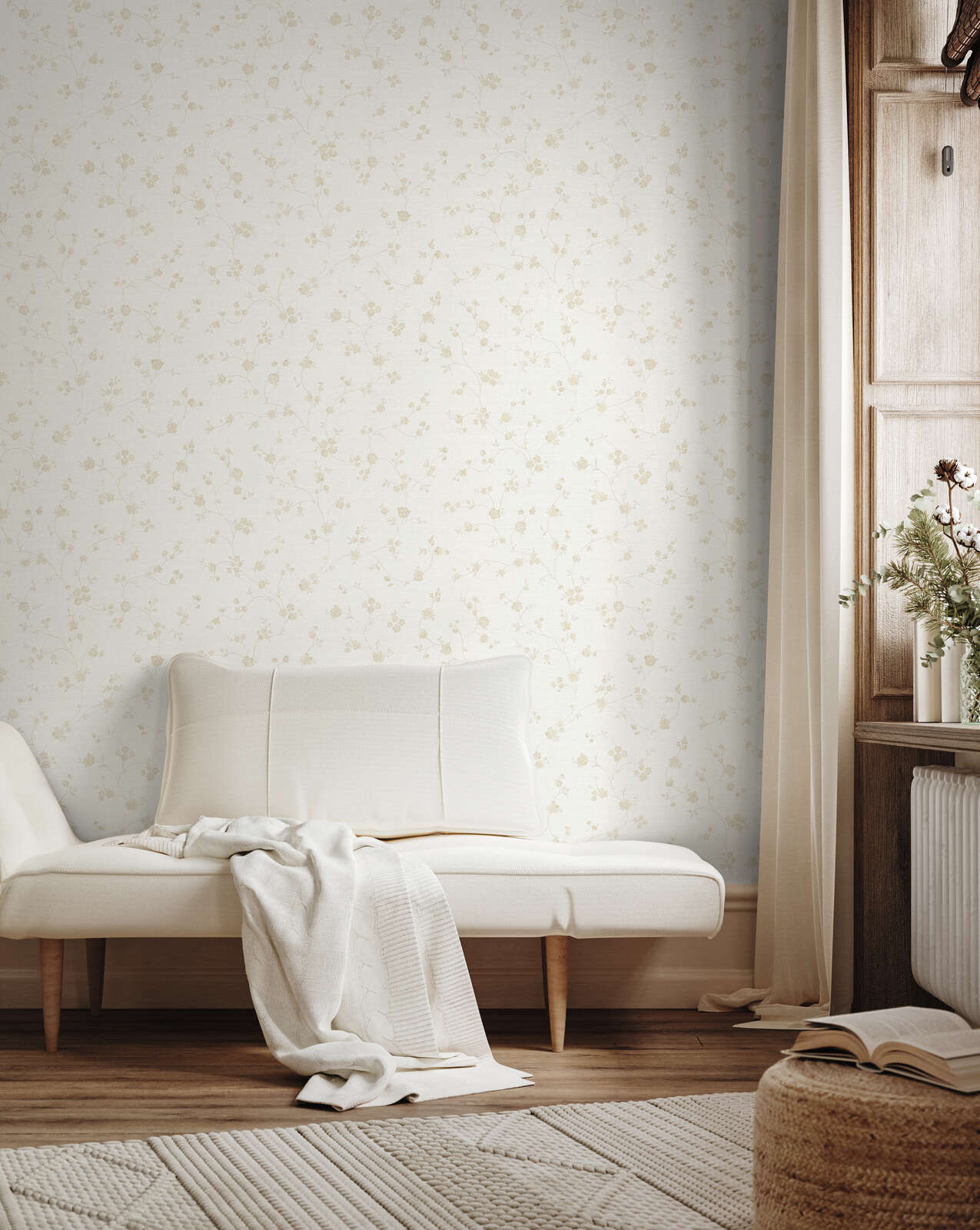 A.S. Création papier peint Fiori Country