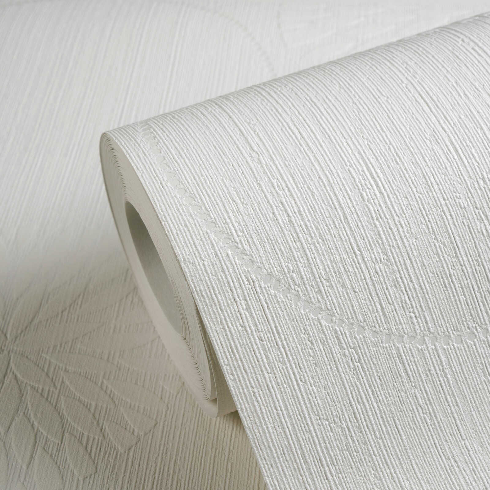A.S. Création Wallpaper Designed in White