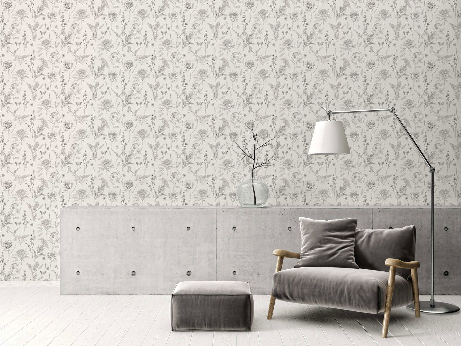 livingwalls Обои Drawn into Nature