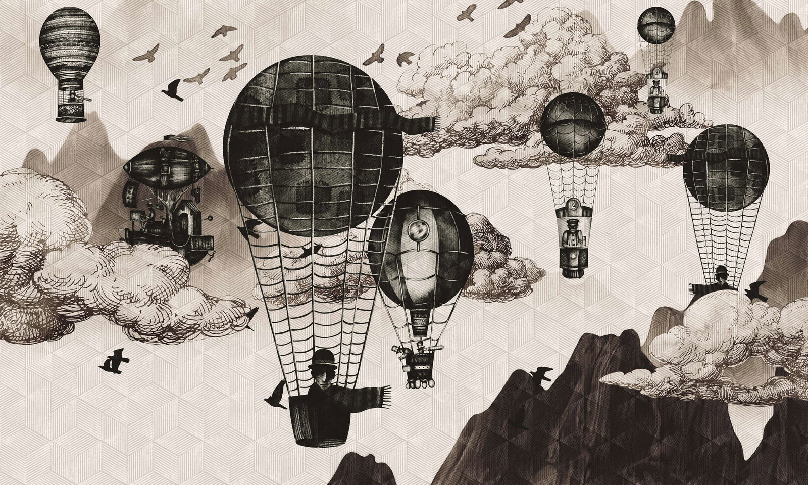 Architects Paper Photo wallpaper AP Contract