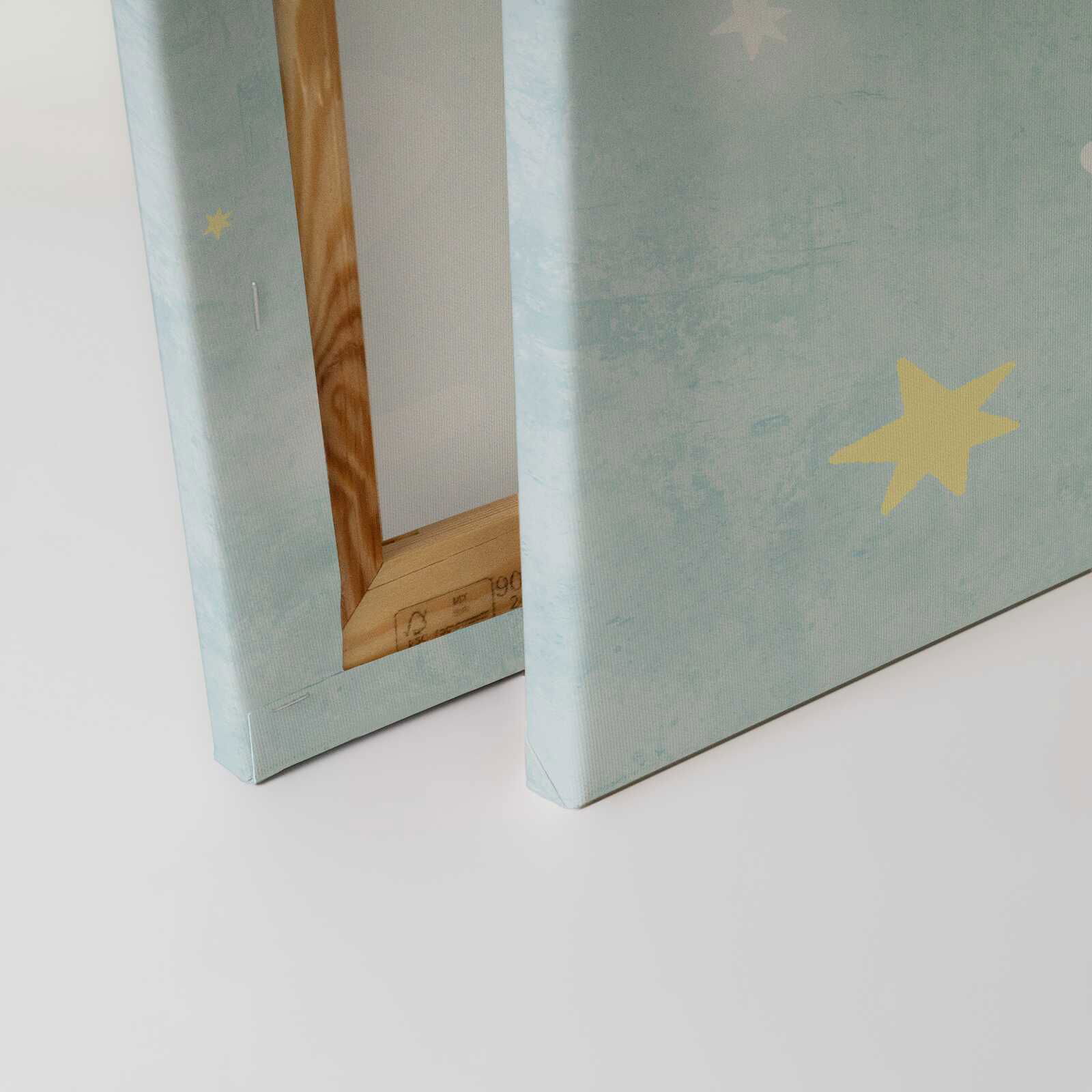 A.S. Création tableau sur toile Lilly & Luis