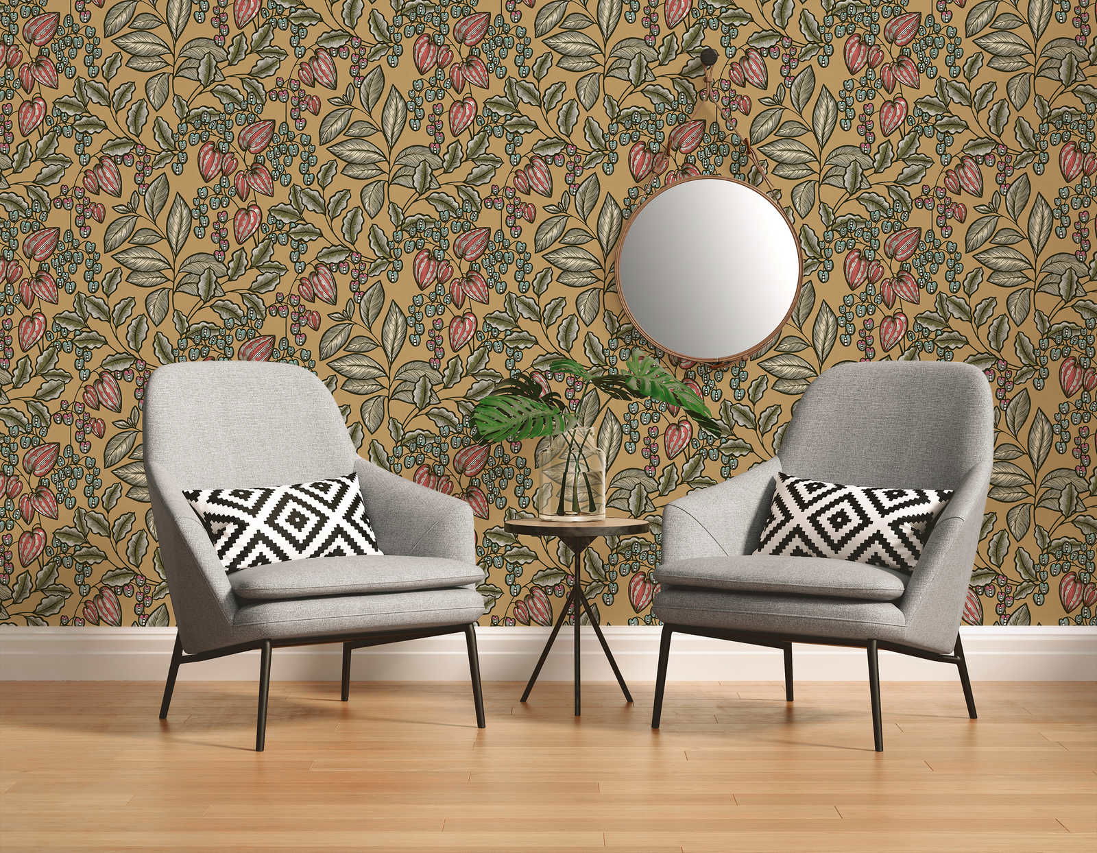 Architects Paper Wallpaper Floral Impression