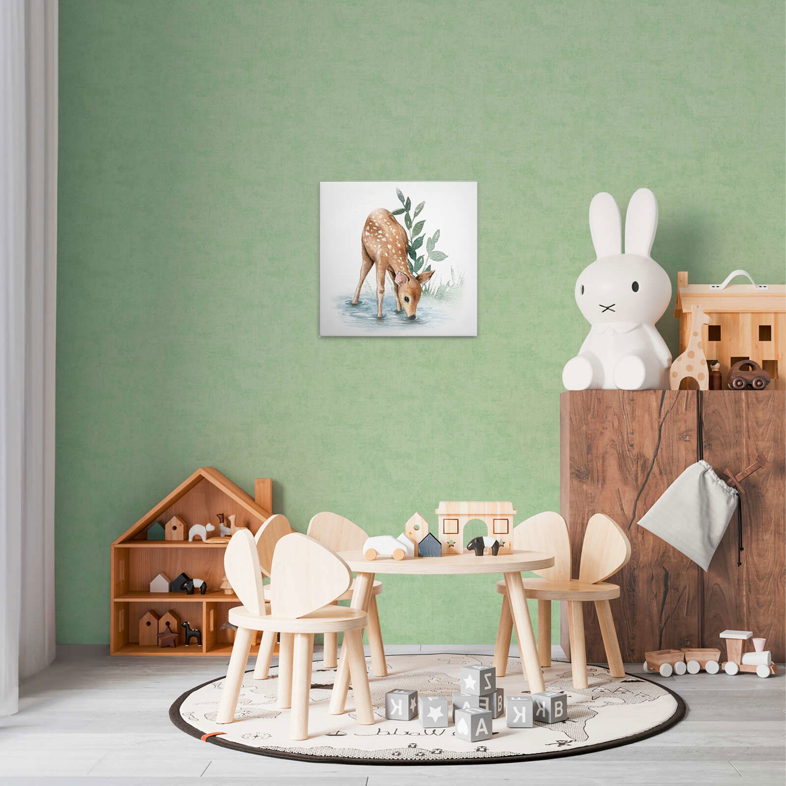A.S. Création tableau sur toile Lilly & Luis