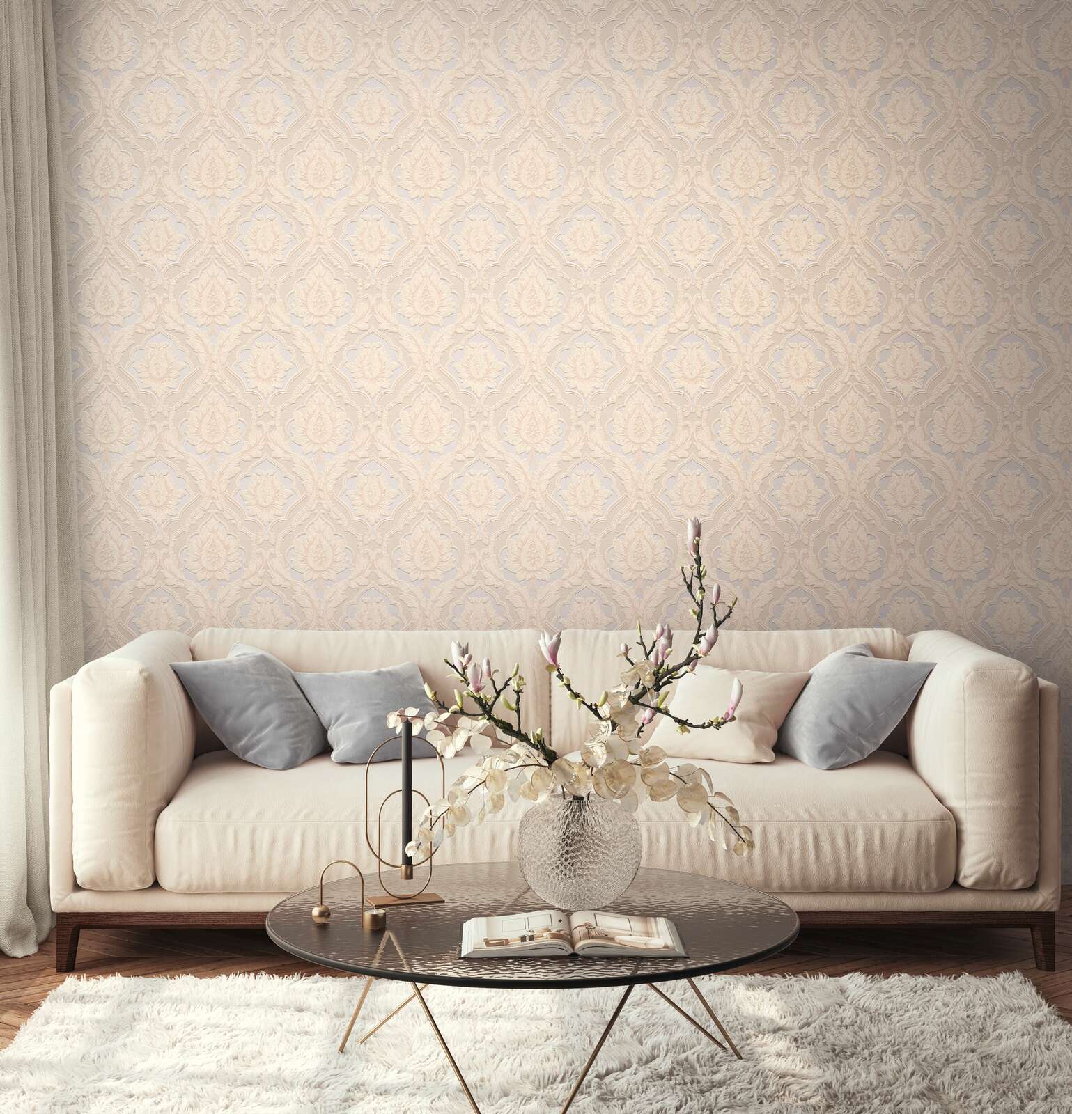 A.S. Création Tapete Designed in White