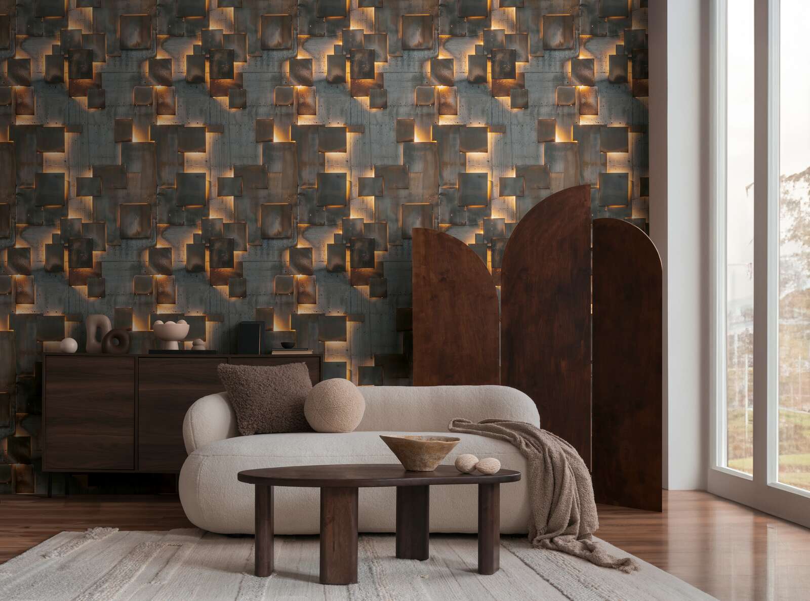 livingwalls Обои-панели Hot Spots