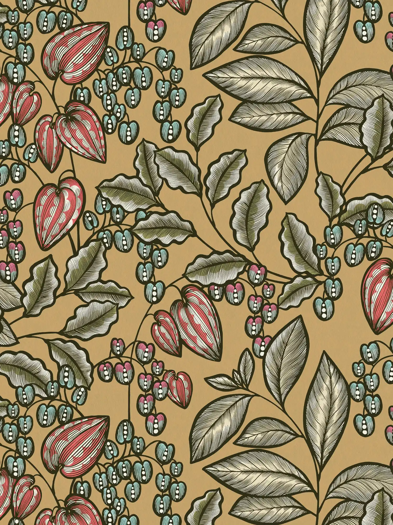 Architects Paper Wallpaper Floral Impression