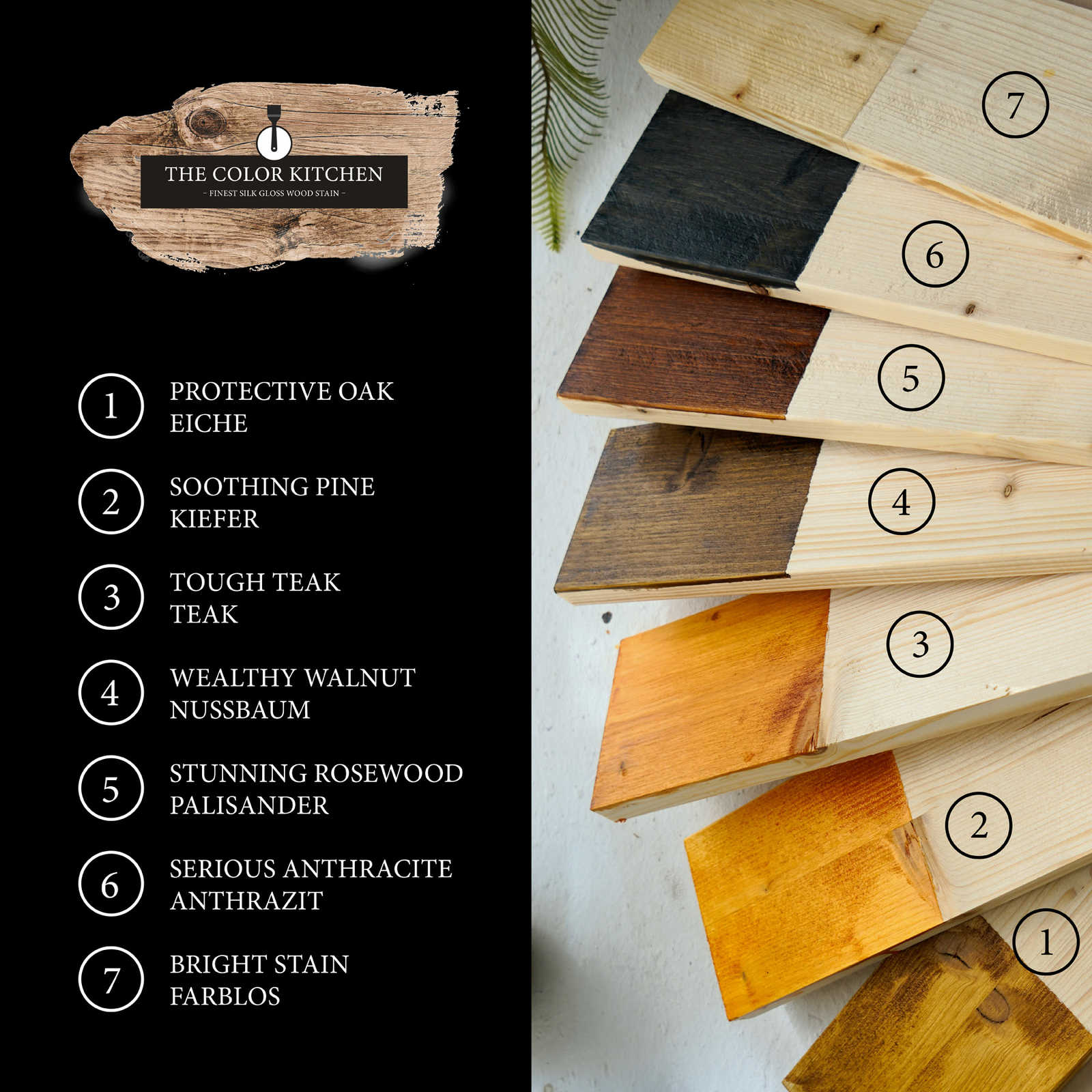 The Color Kitchen Farbe Lasuren