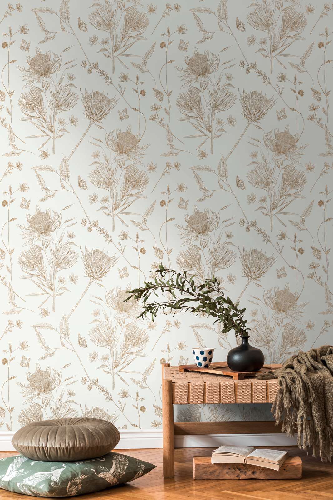 livingwalls Обои Drawn into Nature