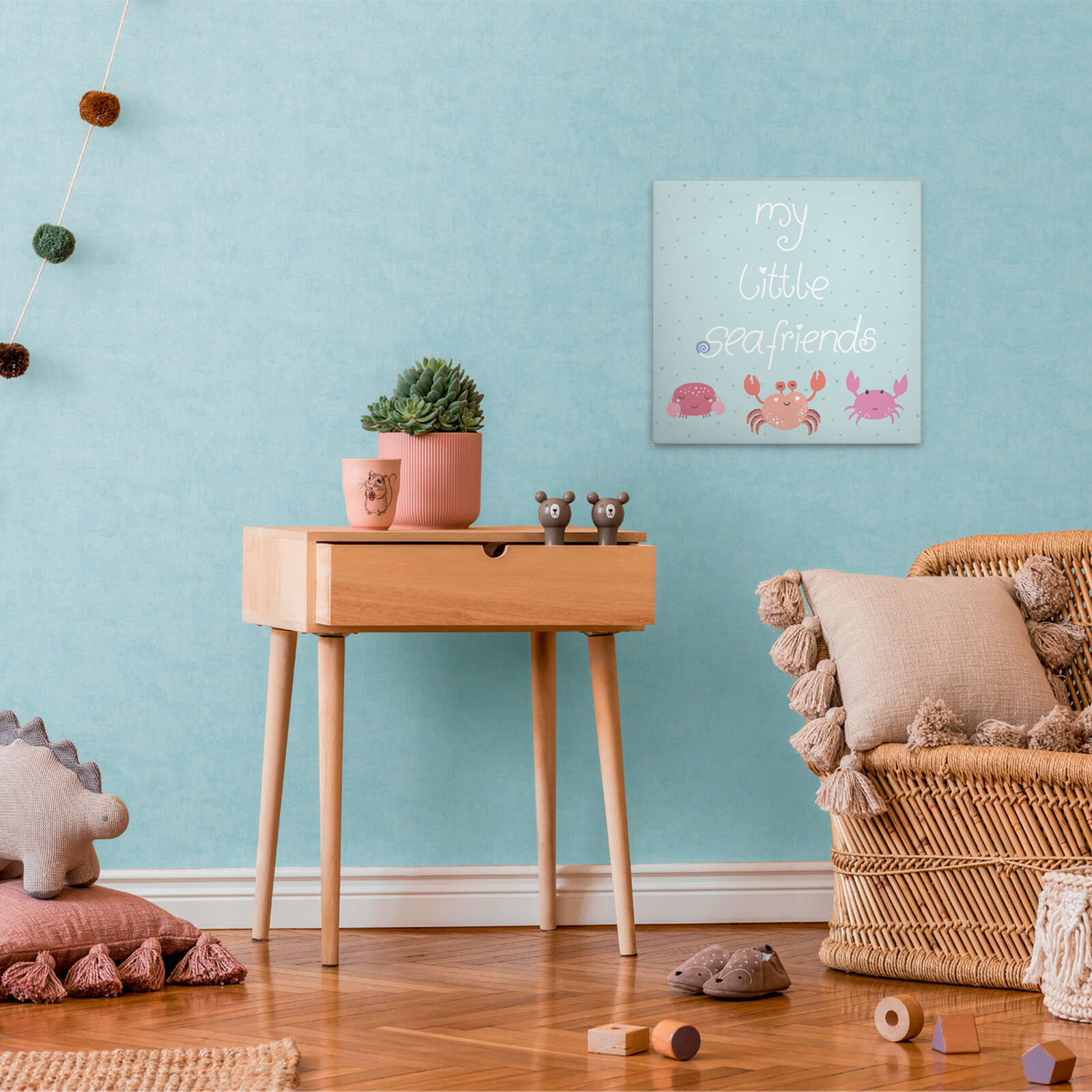 A.S. Création tableau sur toile Lilly & Luis