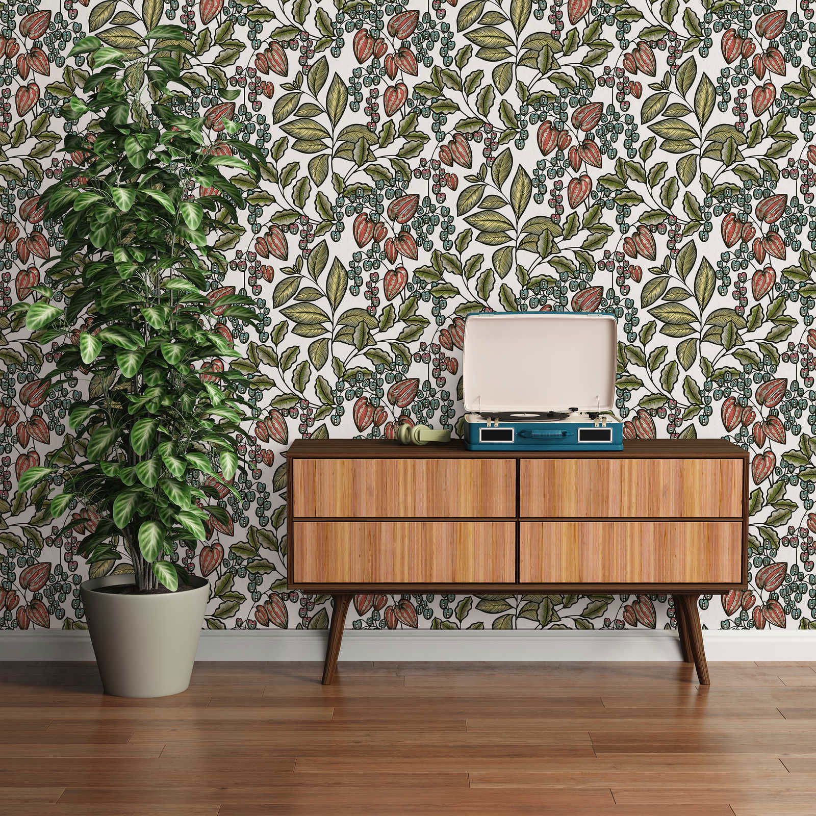 Architects Paper Wallpaper Floral Impression