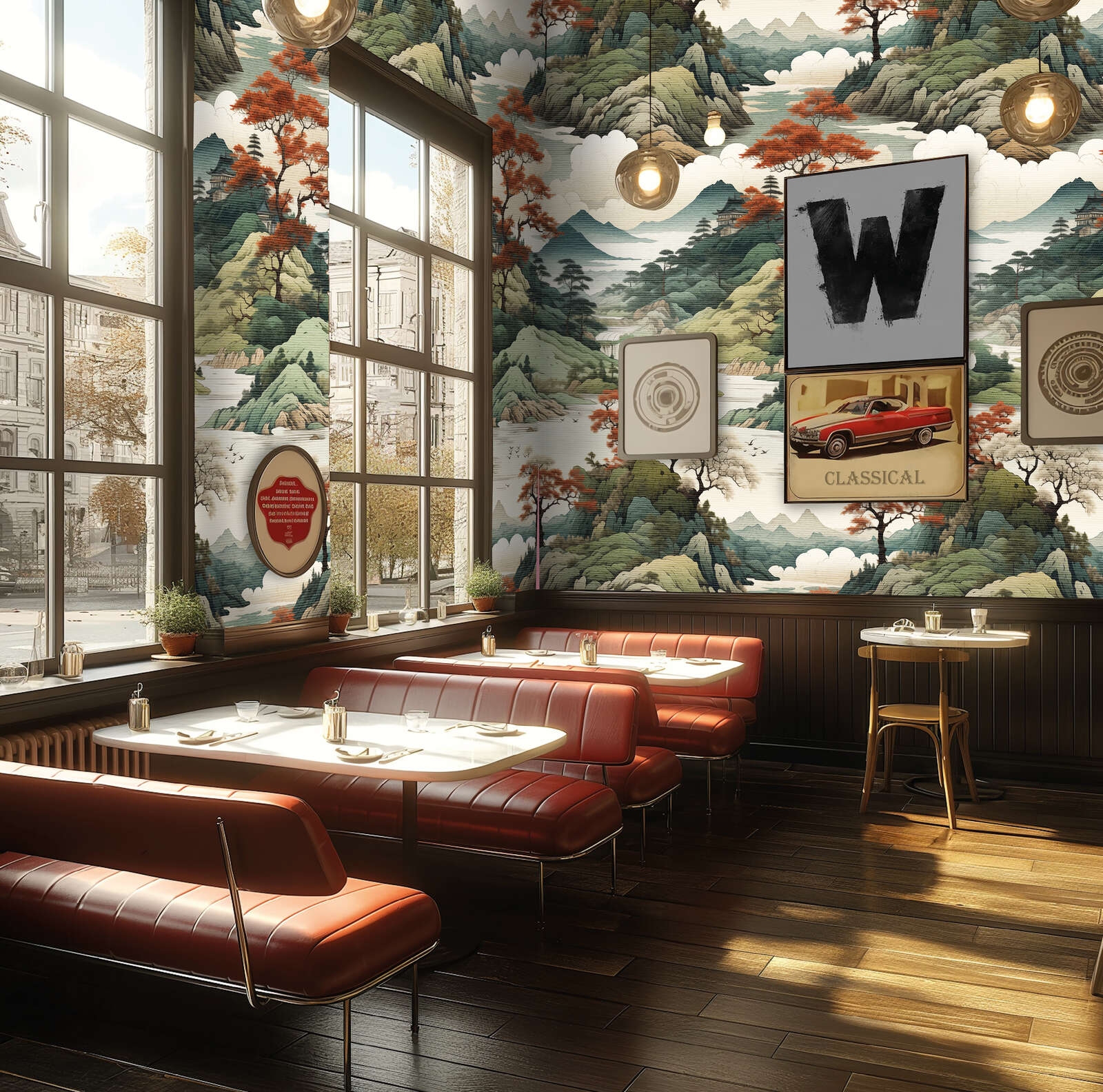 livingwalls Обои-панели Hot Spots