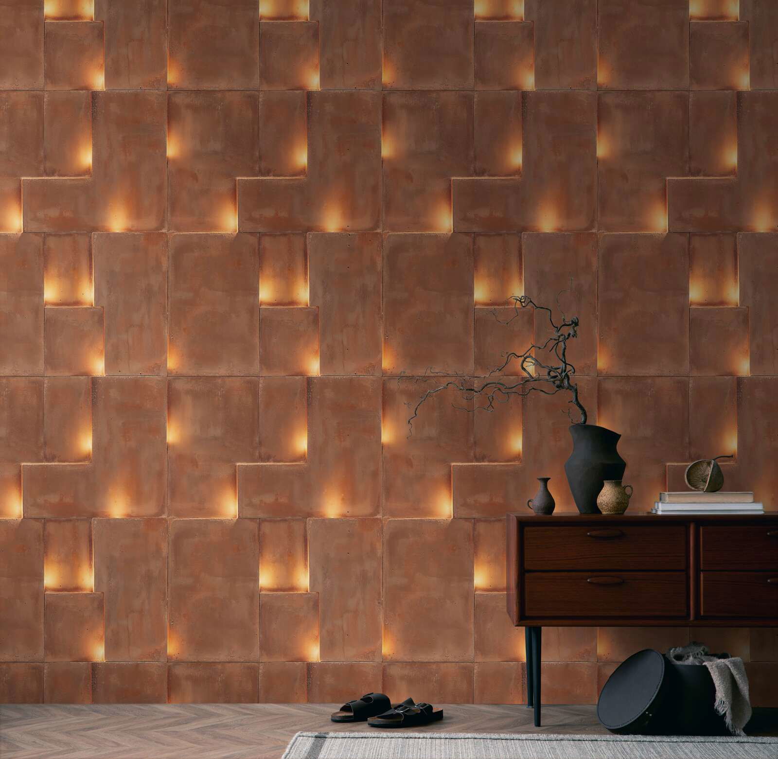 livingwalls Design panel Hot Spots