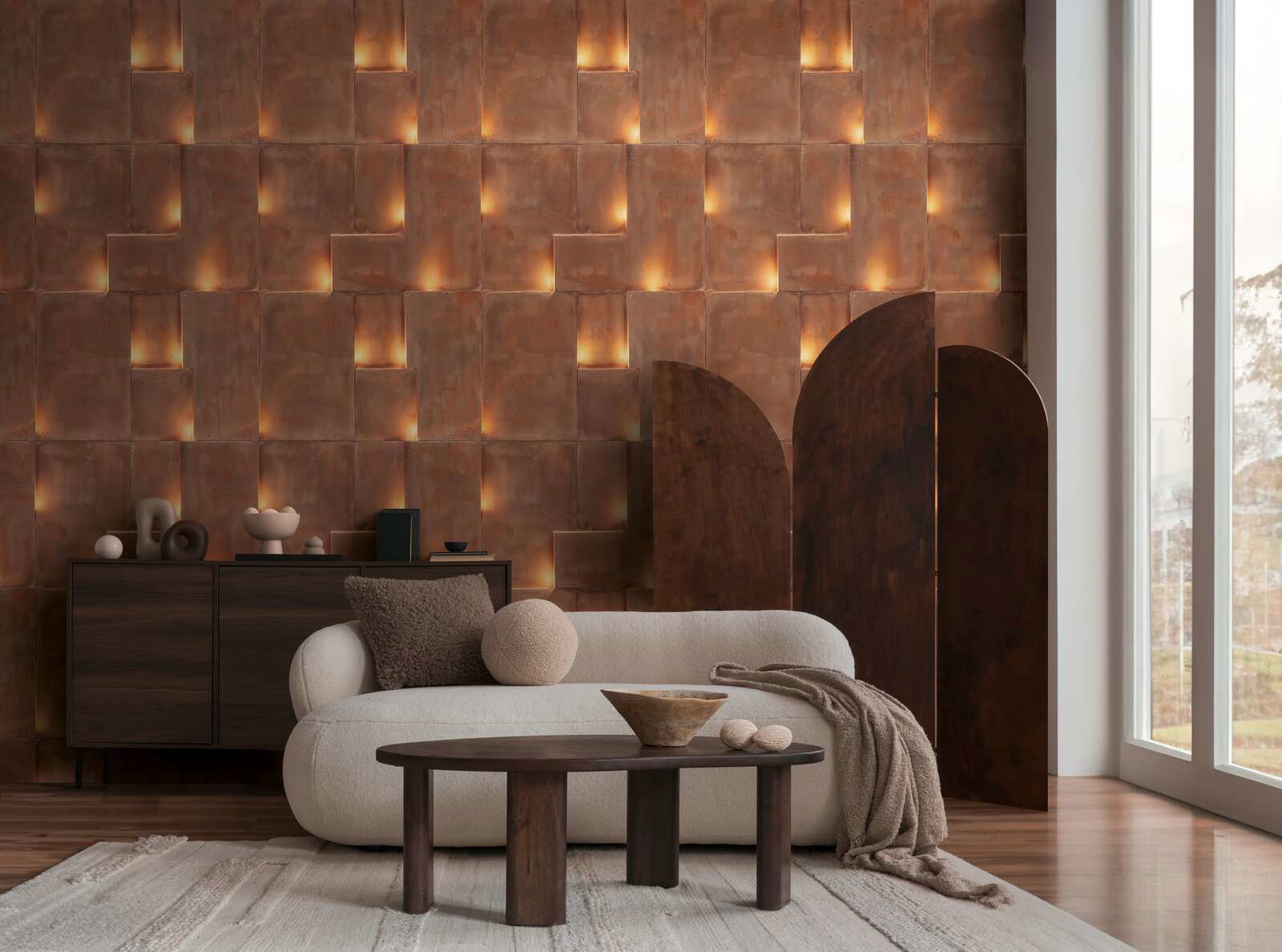 livingwalls Design panel Hot Spots