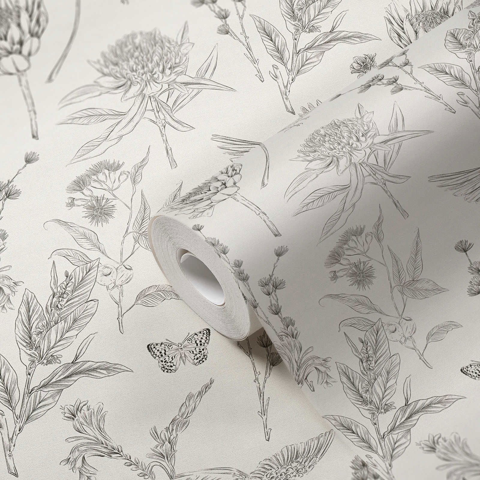 livingwalls Обои Drawn into Nature