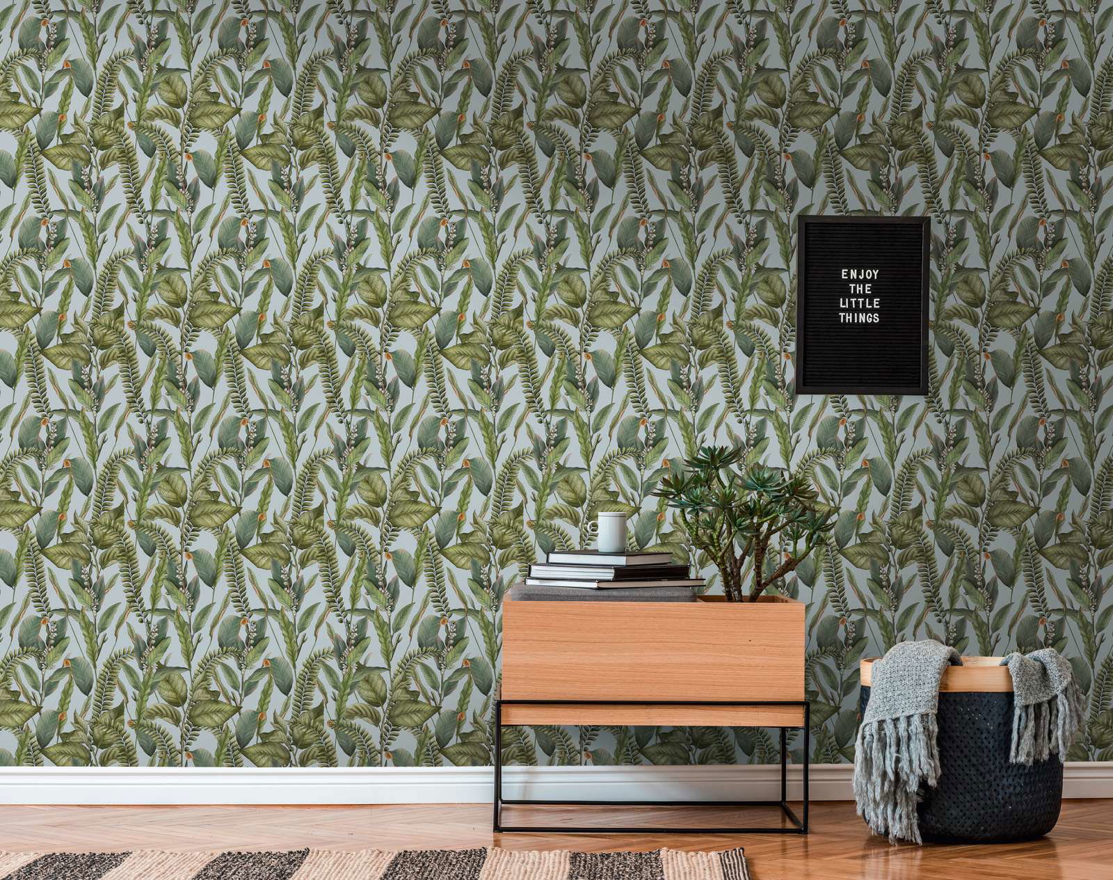 livingwalls Behang Drawn into Nature