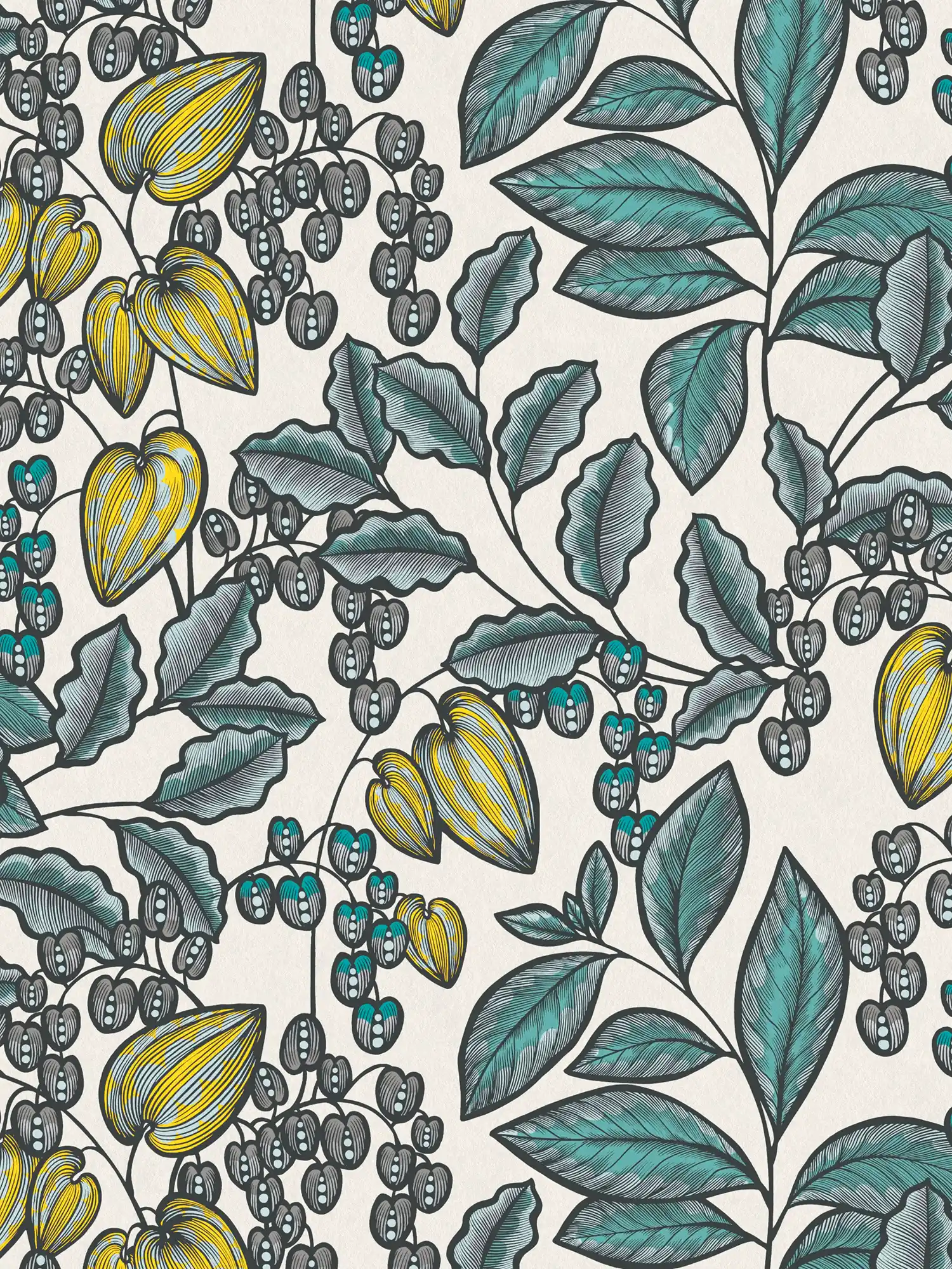 Architects Paper Wallpaper Floral Impression